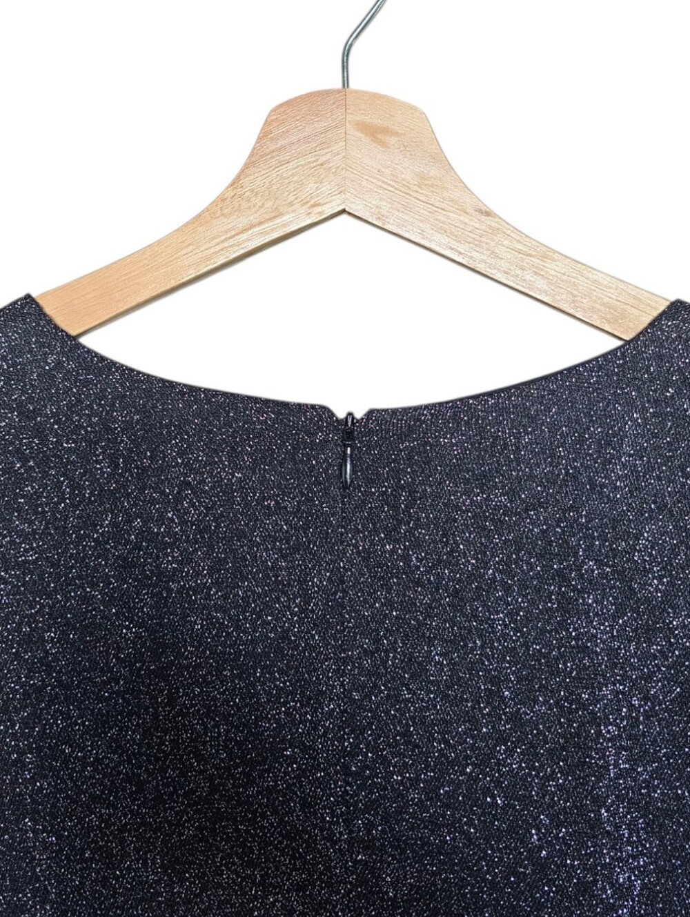 Boden Metallic Long Sleeve V-Neck Plunge Shimmer Jumpsuit Size 10R - Picture 5 of 8